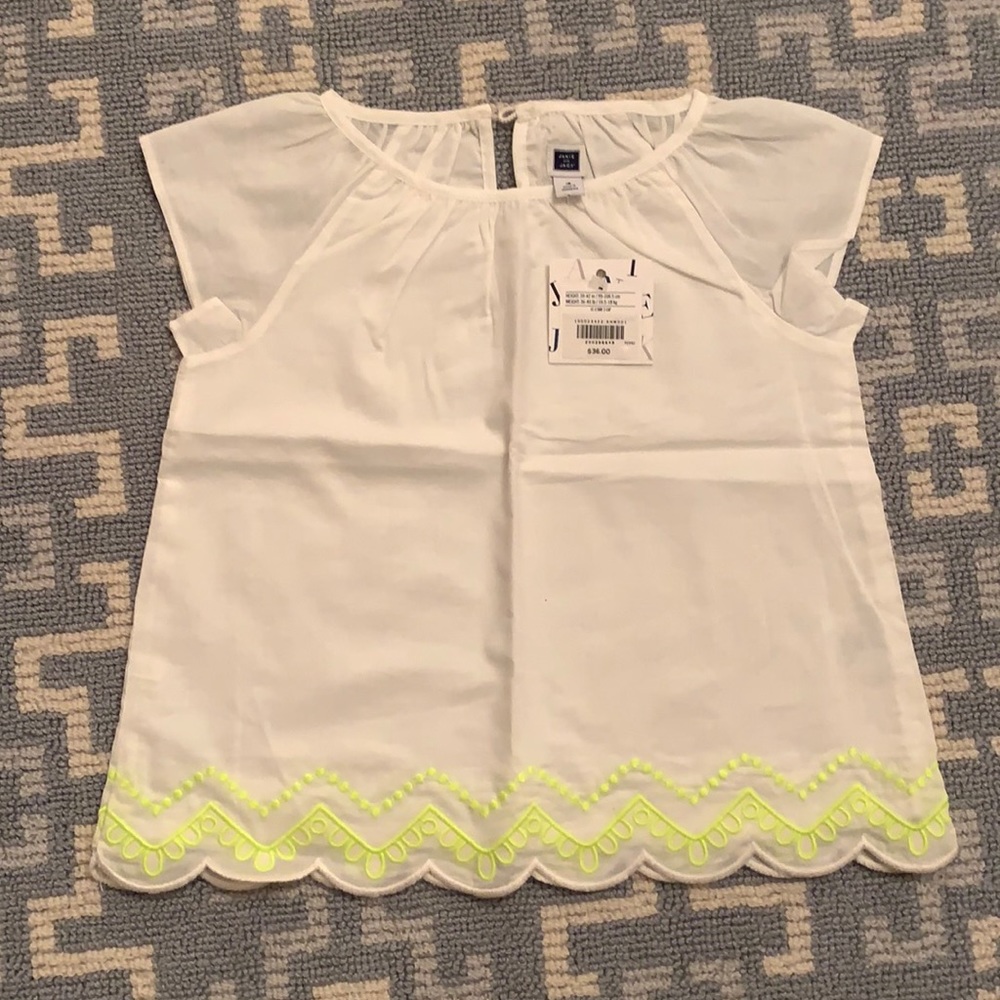 Janie and Jack short sleeve shirt (size 4)